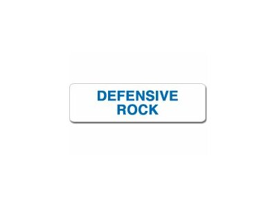 Defensive Rocks