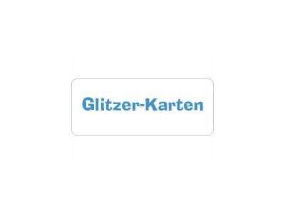 Glitzer-Karten