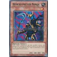 DL13-DE001 Bewaffneter Ninja - Grüne Schrift