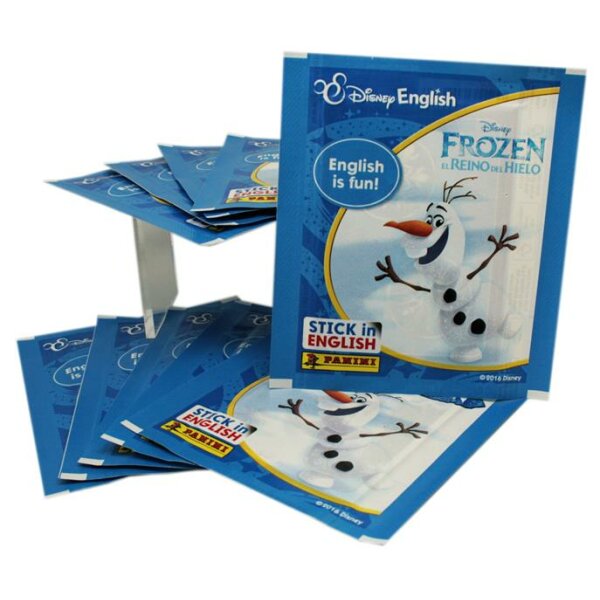 Panini - Disney Die Eiskönigin - English is fun! - Völlig Unverfroren - Sammel-Sticker - 10 Tüte