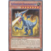 DL17-DE004 Superantikes Dinoungeheuer - Blaue Schrift