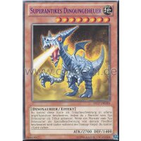 DL17-DE004 Superantikes Dinoungeheuer - Lila Schrift