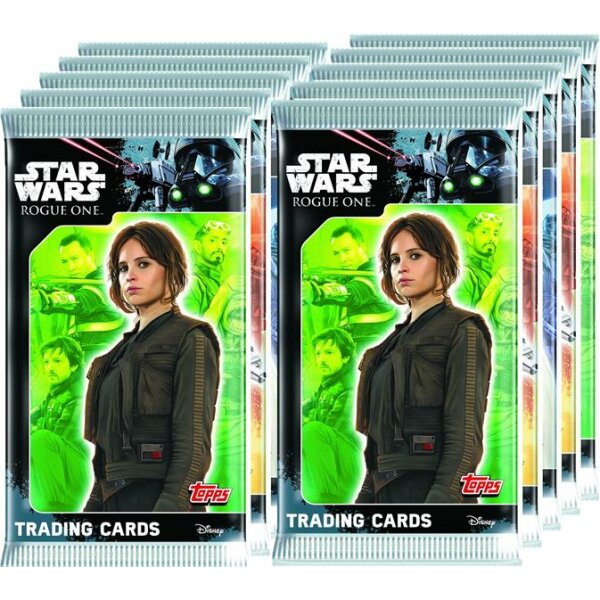 TOPPS - Star Wars - Rogue One - 10 Booster - Deutsch