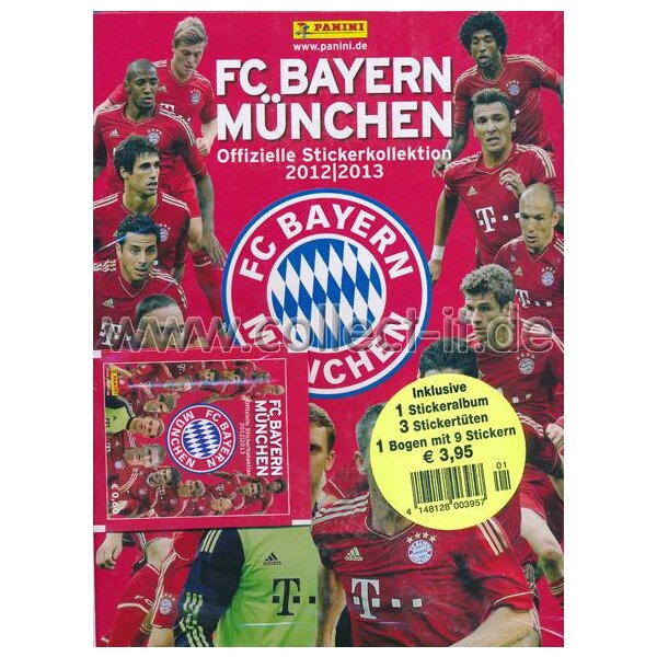 Panini - FC Bayern München 2012/2013 Sticker - Starterset