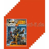 TOPPS - Star Wars Rebels Sticker - 10 Tüten