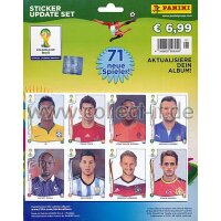 Panini WM 2014 - Sticker Update Set - 71 neue Spieler! -...