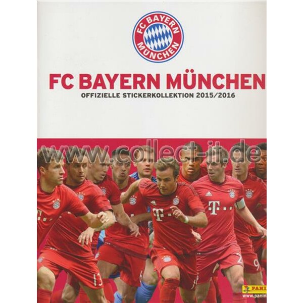 FC Bayern München Panini Stickerkollektion 2015/16-10 Tüten 