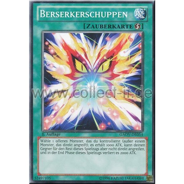 GAOV-DE054 Berserkerschuppen - 1. Auflage