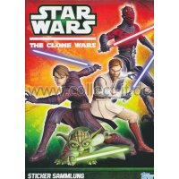 TOPPS - Star Wars - The Clone Wars Sticker - Album