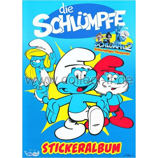 Die Schlümpfe - Sammel-Sticker - Stickeralbum