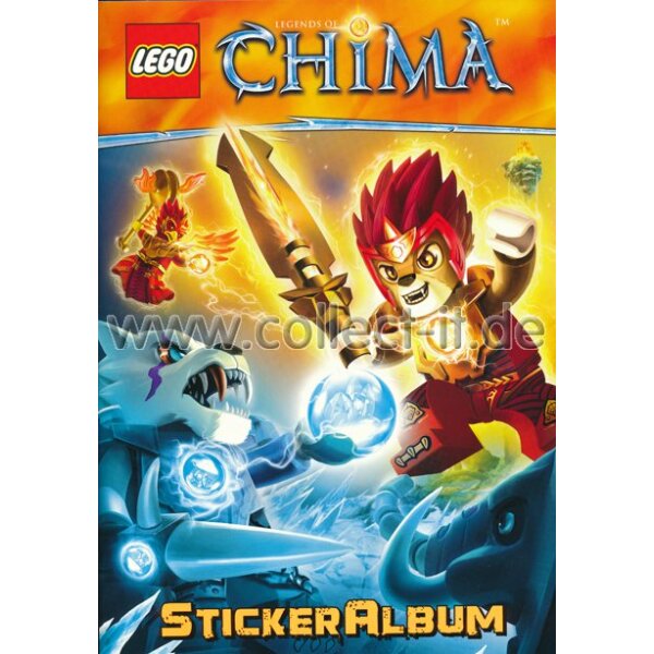 LEGO Legends of Chima - Sammel-Sticker - Stickeralbum