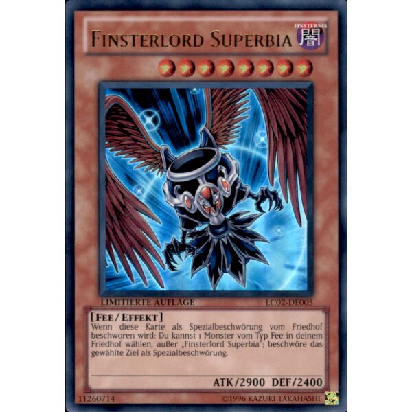 LC02-DE005 Finsterlord Superbia - 1. Auflage