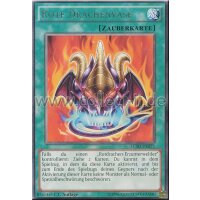 LC5D-DE077 Rote Drachenvase - 1. Auflage