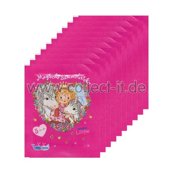 Prinzessin Lillifee und das magische Einhorn Sammelsticker 2013 - 10 Tüten