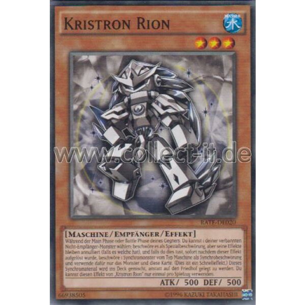 RATE-DE020 Kristron Rion - Unlimitiert