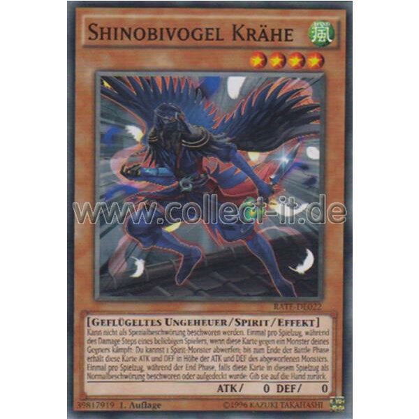 RATE-DE022 - Shinobivogel Krähe - 1. Auflage