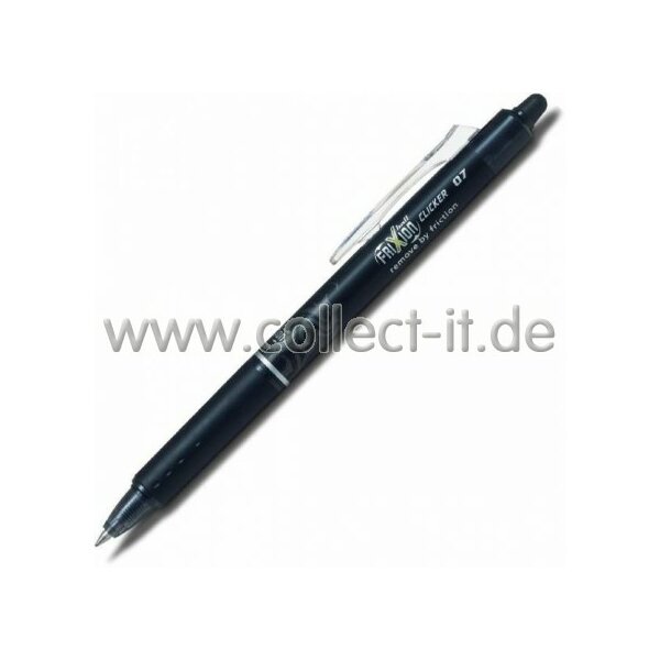 Frixion Ball Clicker 0,7mm mit Druckmechanik schwarz