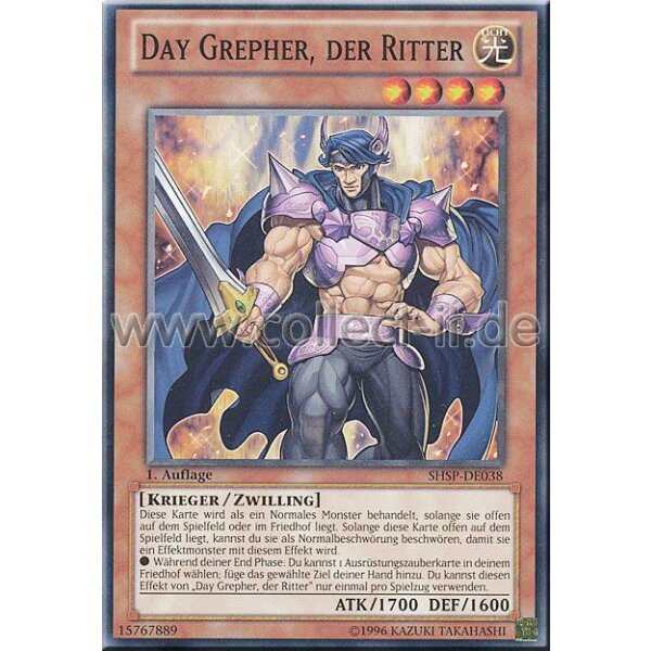 SHSP-DE038 Day Grepher, der Ritter - 1. Auflage