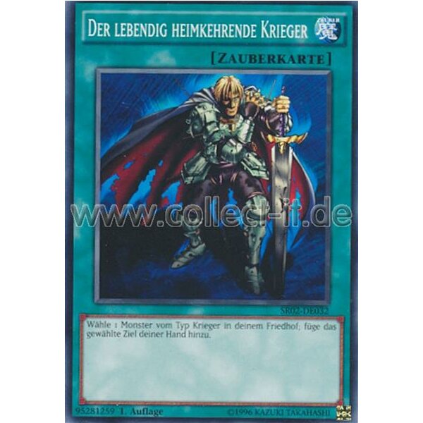 SR02-DE032 Der lebendig heimkehrende Krieger - Rise of the Dragons - 1. Auflage