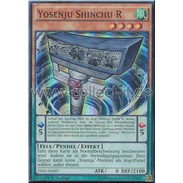 THSF-DE007 Yosenju Shinchu R -1. Auflage