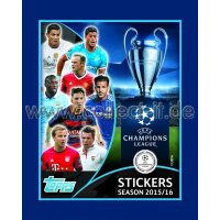 TOPPS Champions League 2015/16 Sticker - 1 Tüte