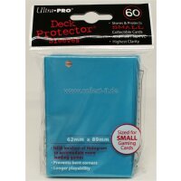 Ultra Pro Deck Box + 60 Deck Protector Sleeves - Hellblau