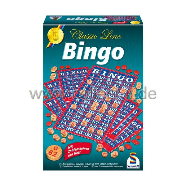 Schmidt Spiele 49089 - Classic Line, Bingo