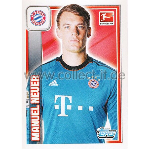 TBU199 Manuel Neuer - Saison 2013/14