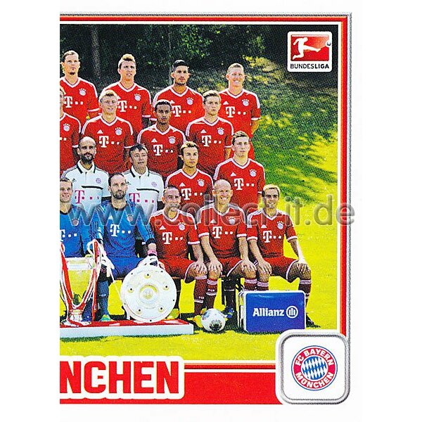 TBU202 FC Bayern München Teambild 2 - Saison 2013/14