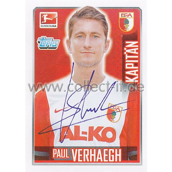 Topps Bundesliga 2014/15  -  Sticker 11 - Paul Verhaegh