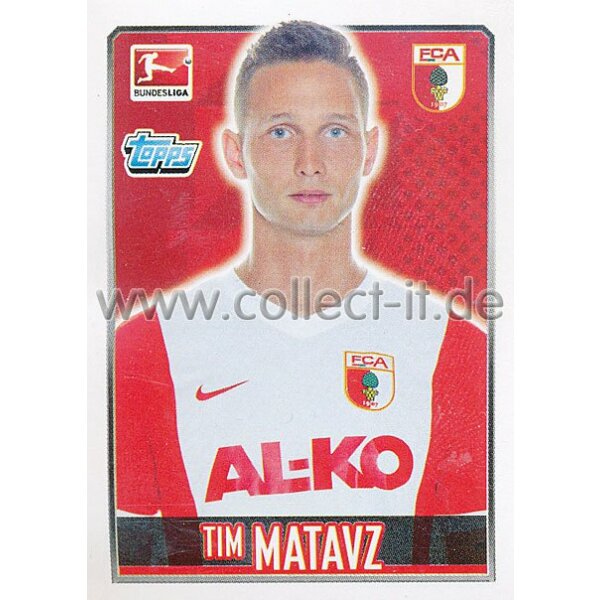 Topps Bundesliga 2014/15  -  Sticker 18 - Tim Matavz