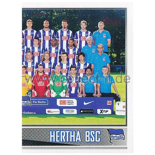 Topps Bundesliga 2014/15  -  Sticker 20 - Hertha BSC Mannschaftsbild 2