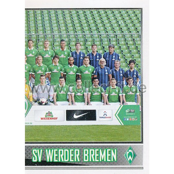 Topps Bundesliga 2014/15  -  Sticker 35 - SV Werder Bremen Mannschaftsbild 2