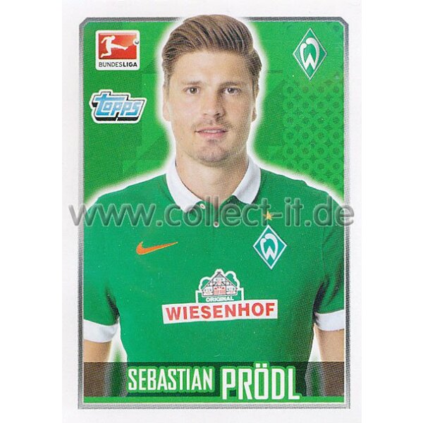 Topps Bundesliga 2014/15  -  Sticker 38 - Sebastian Prödl