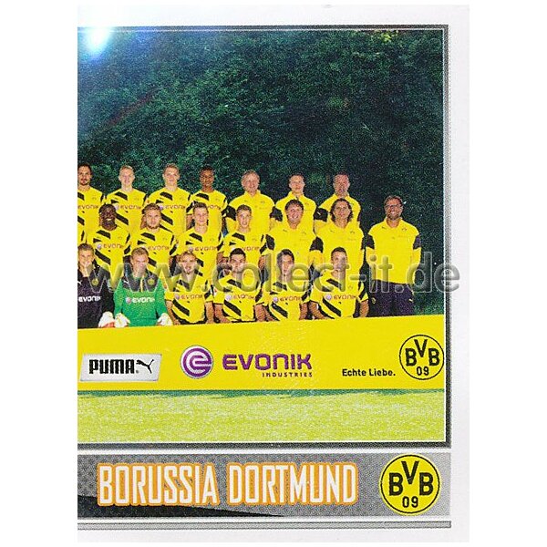 Topps Bundesliga 2014/15  -  Sticker 50 - BVB Mannschaftsbild 2