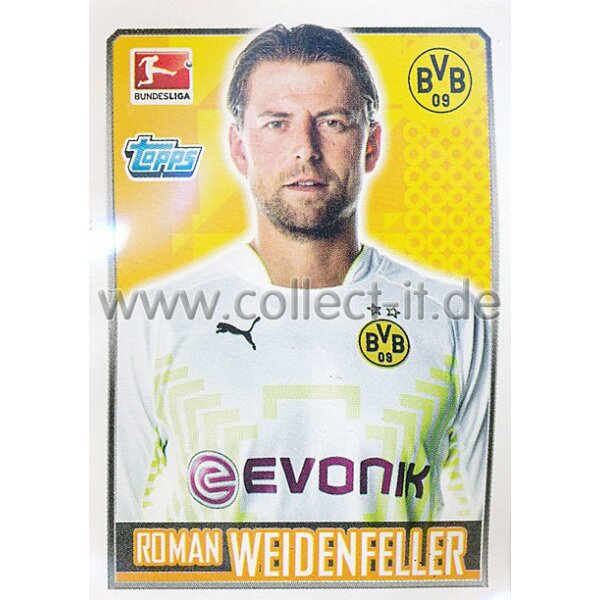 Topps Bundesliga 2014/15  -  Sticker 52 - Roman Weidenfeller