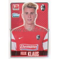 Topps Bundesliga 2014/15  -  Sticker 91 - Felix Klaus