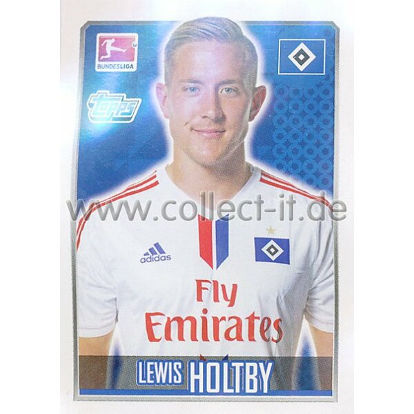 Topps Bundesliga 2014/15  -  Sticker 105 - Lewis Holbty