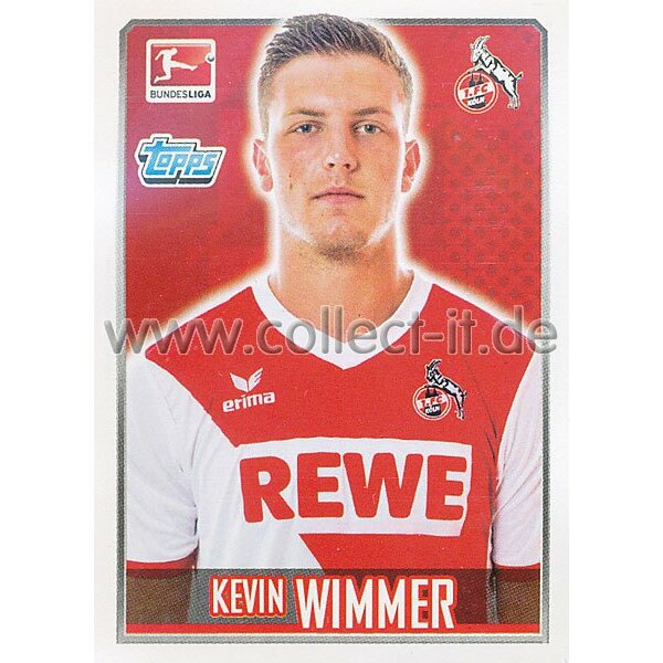 Topps Bundesliga 2014/15  -  Sticker 146 - Kevin Wimmer