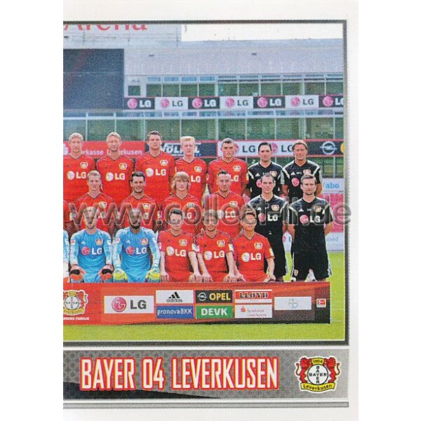 Topps Bundesliga 2014/15  -  Sticker 155 - Bayer Leverkusen Mannschaftsbild 2