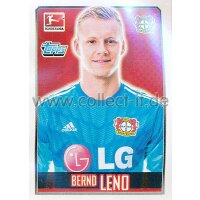 Topps Bundesliga 2014/15  -  Sticker 157 - Bernd Leno
