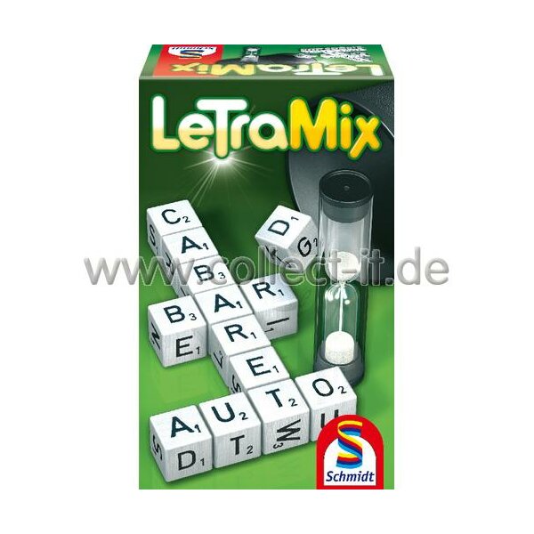 Schmidt Spiele 49212 - Familienspiel - Letra-Mix