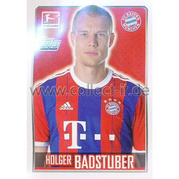 Topps Bundesliga 2014/15  -  Sticker 204 - Holger Badstuber