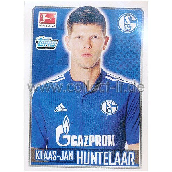 Topps Bundesliga 2014/15  -  Sticker 243 - Klaas-Jan Huntelaar