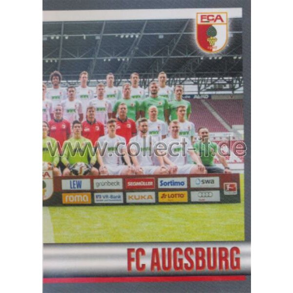 TOPPS Bundesliga 2015/2016 - Sticker 6 - FC Augsburg Teambild 2