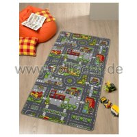 Spielteppich City 80x120cm