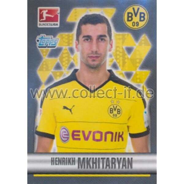 TOPPS Bundesliga 2015/2016 - Sticker 102 - Henrikh Mkhitaryan