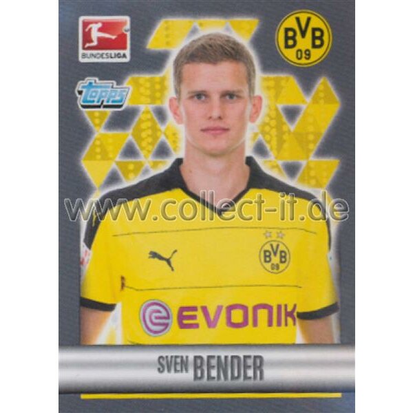 TOPPS Bundesliga 2015/2016 - Sticker 104 - Sven Bender