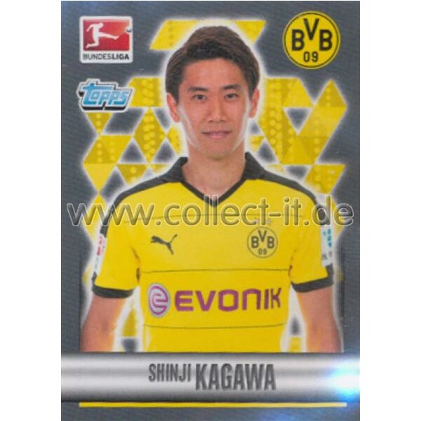 TOPPS Bundesliga 2015/2016 - Sticker 106 - Shinji Kagawa
