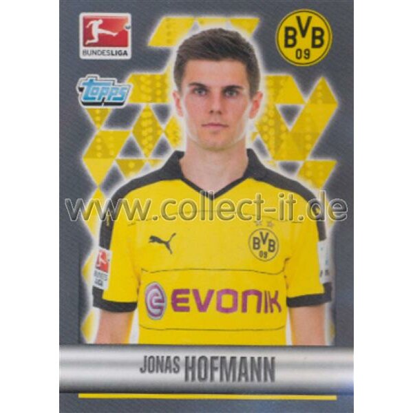 TOPPS Bundesliga 2015/2016 - Sticker 109 - Jonas Hofmann
